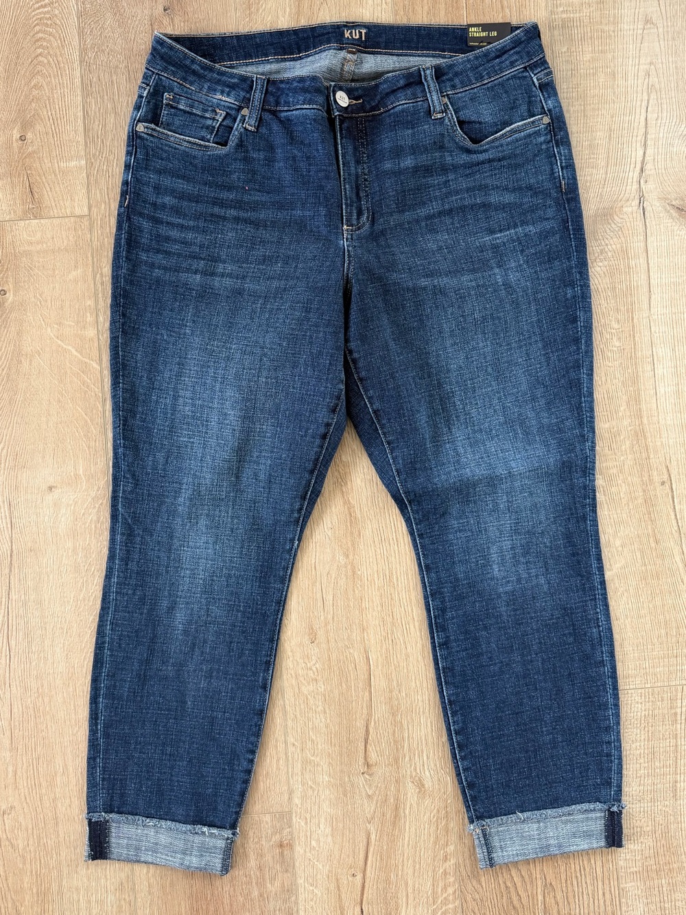 KUT from the Kloth Ankle Straight Leg Jeans – 14W 👖✨